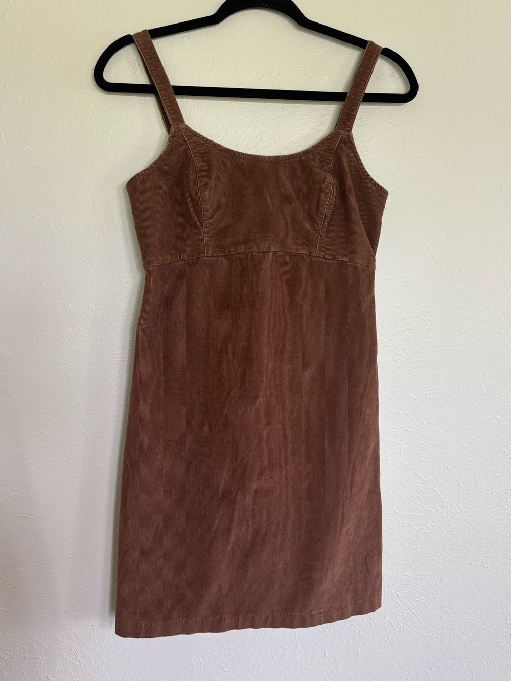 Hollister Brown Corduroy Slip Dress